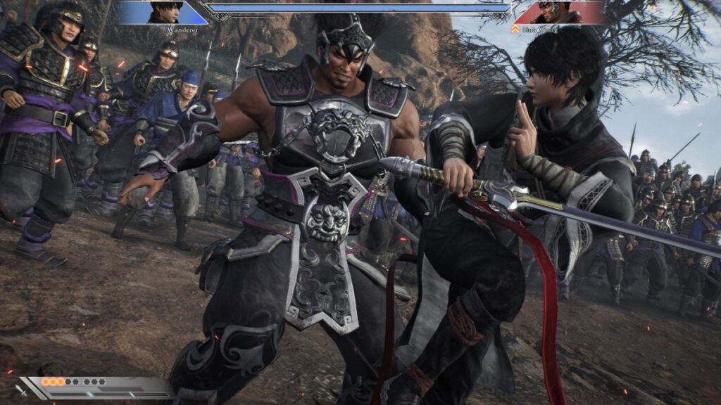 Duel 1v1 de Dynasty Warriors Origins