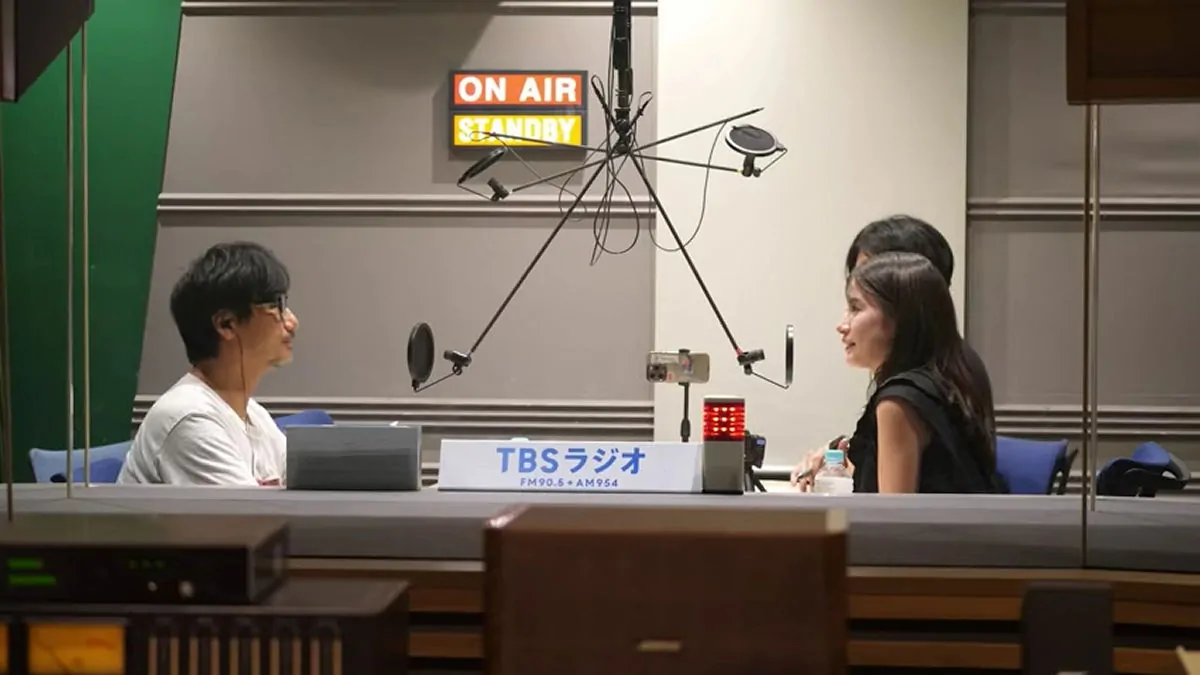 Hideo Kojima s'entretient avec TBS Radio.