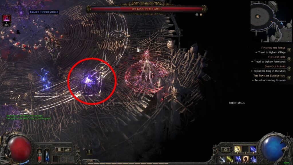 Path of Exile 2 King in the Mists Deuxième Phase