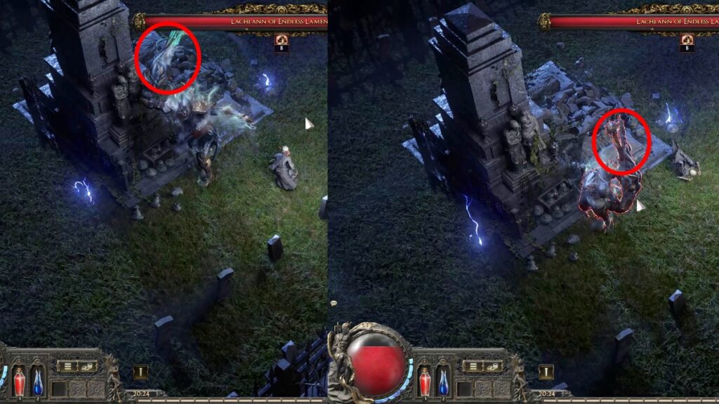 Path of Exile Lachlan a combattu