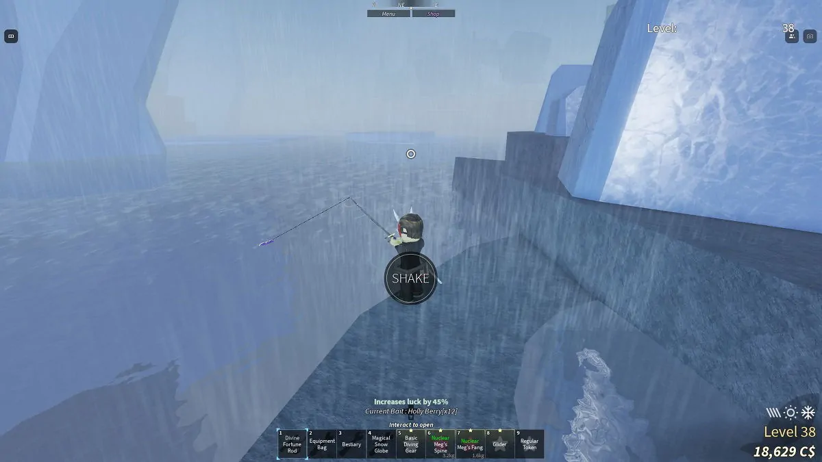 pêche aux serpents Northstar dans Roblox Fisch