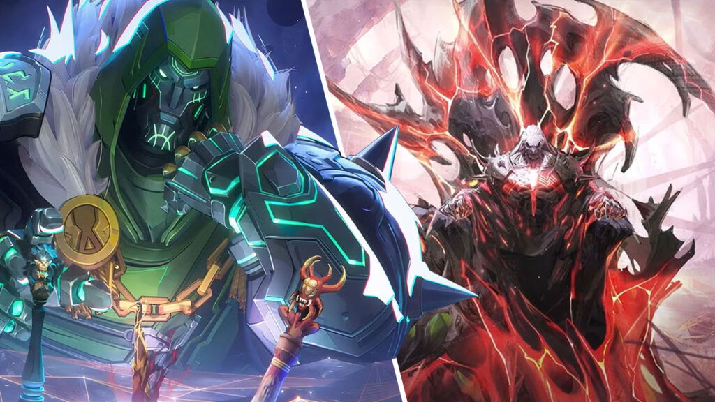 Le Dr Doom et Knull se battent contre des boss potentiels dans Marvel Rivals