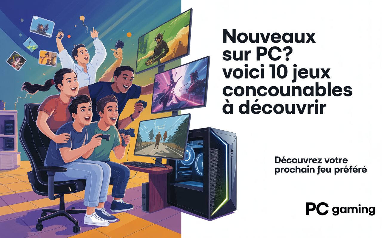 Nouveaux sur PC? Voici 10 Jeux incontournables à découvrir