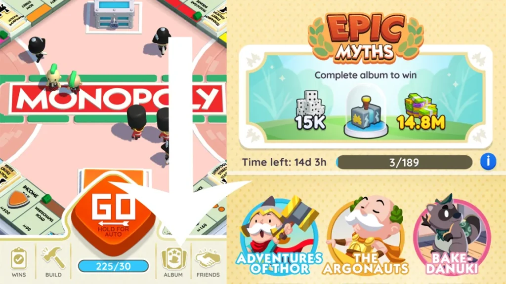 Comment utiliser les liens de dés gratuits dans Monopoly GO